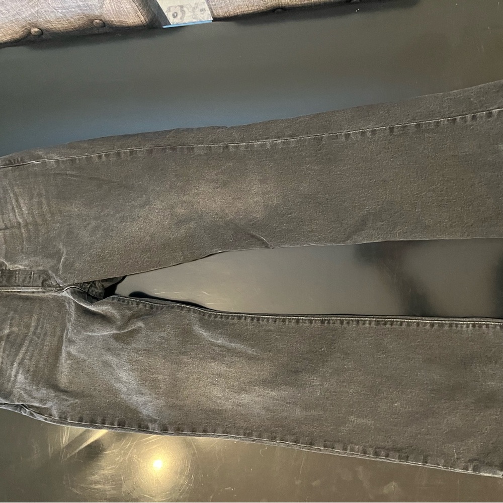 Levi 501 wedgie bootcut jeans